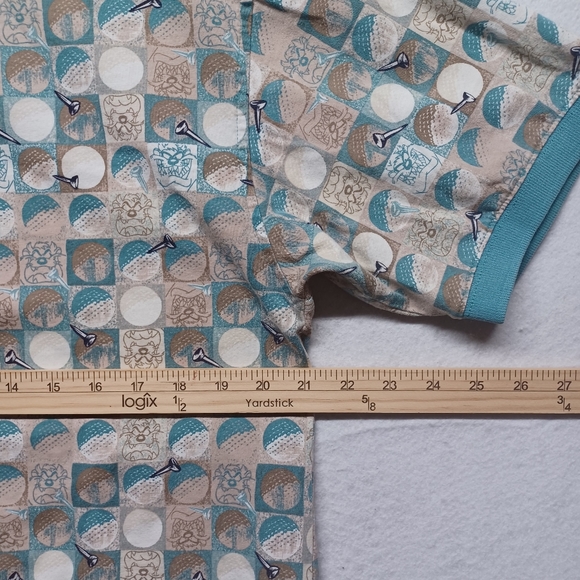 Warner Brothers polo shirt men's Sz M - Picture 6 of 7